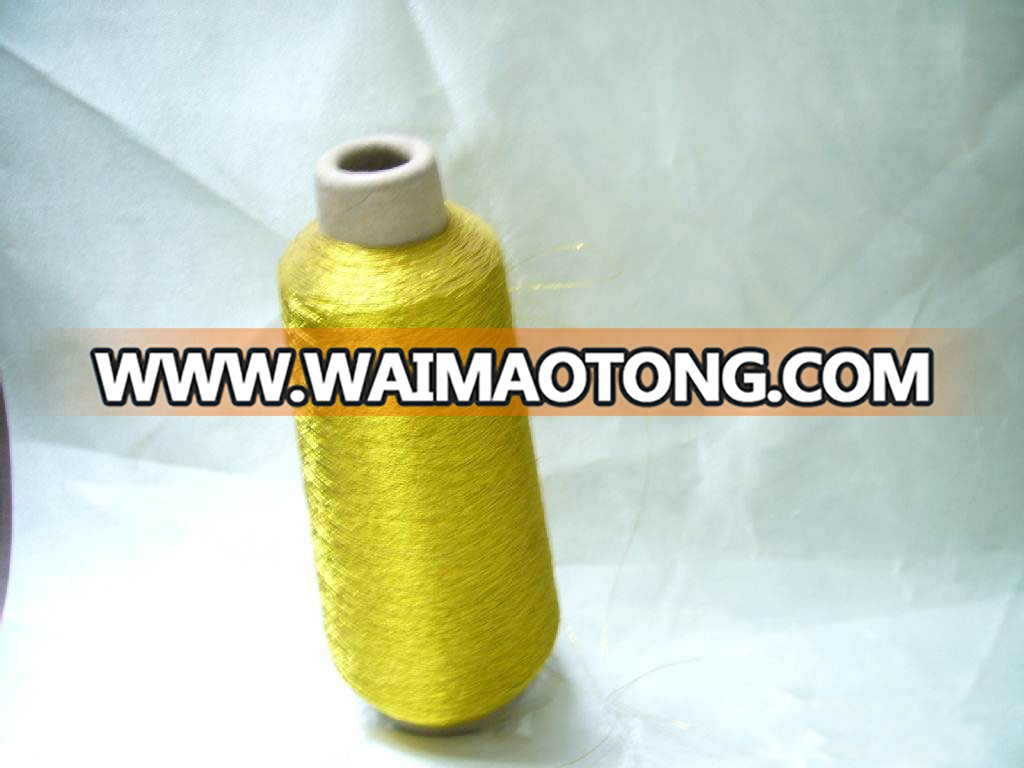 Bright Color Ms-Type Gold Metallic Yarn/Thread